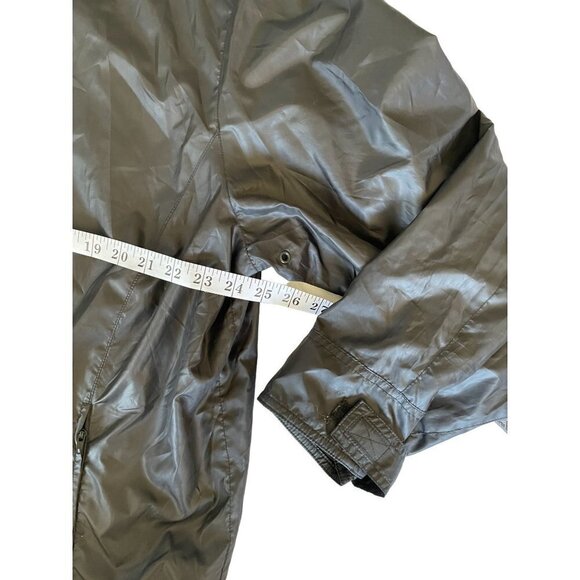 Lauren Ralph Lauren Women's Windbreaker Jacket Plus Size 2X Black Mesh Lining - Picture 11 of 13